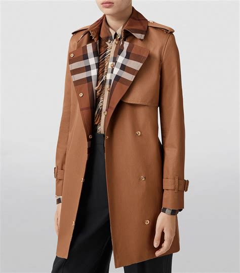 burberry trench coat long check